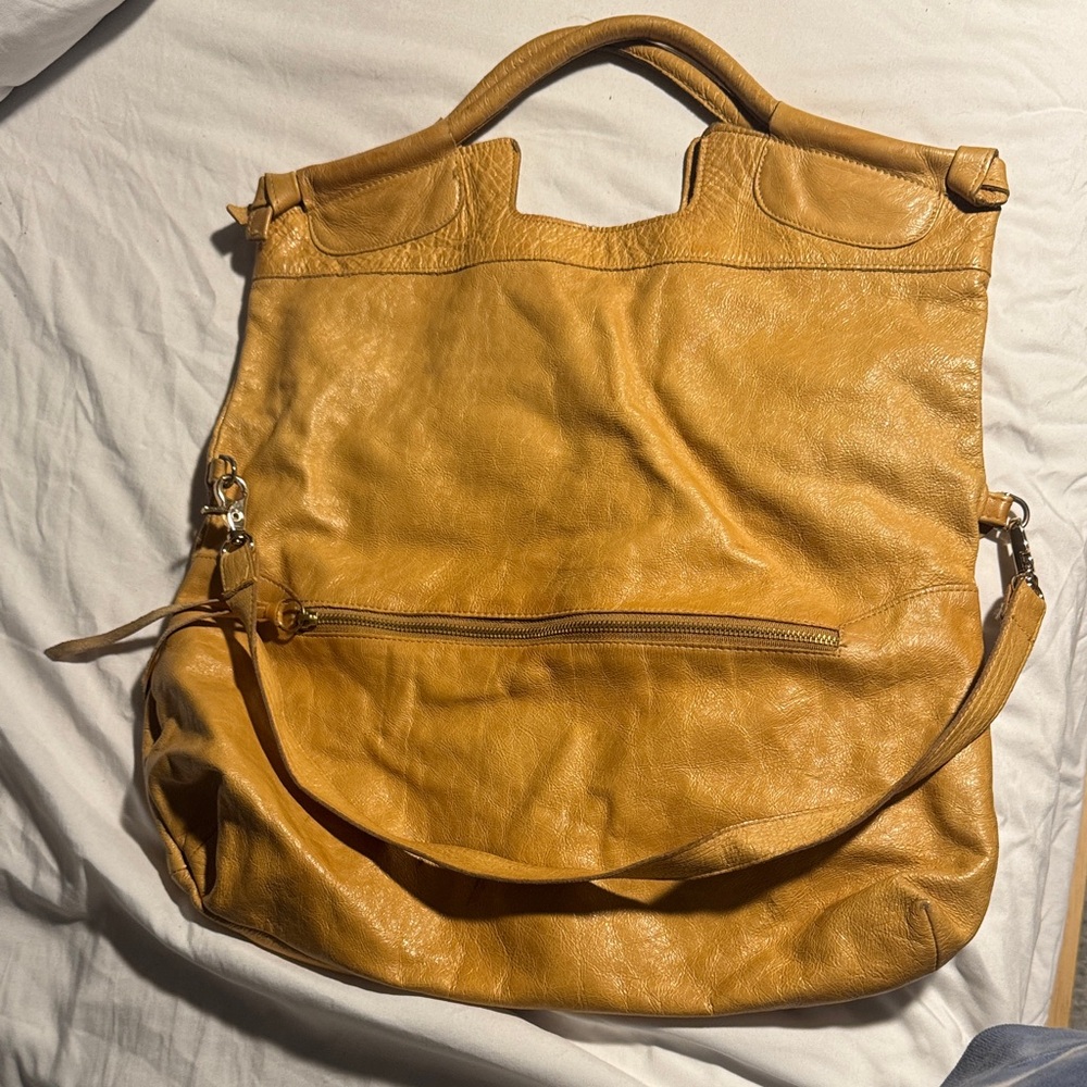Foley + Corinna Mustard Shoulder Bag